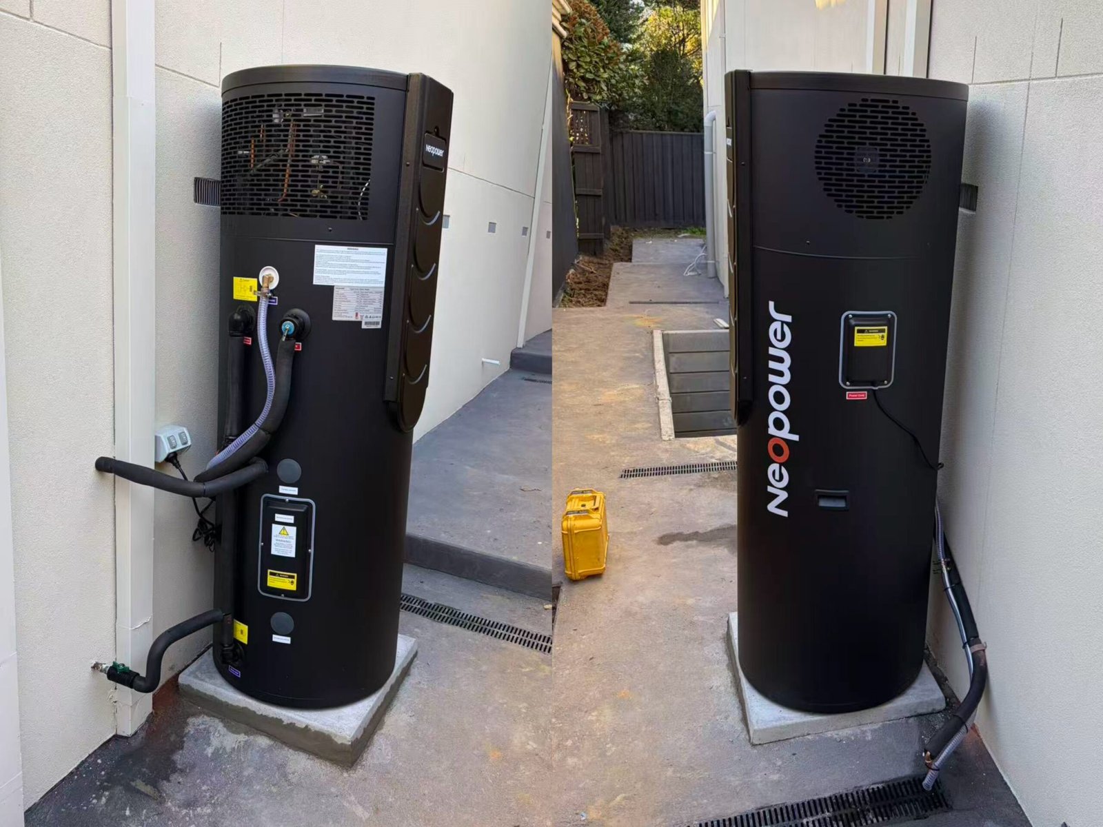 Heat pump hot water upgrade