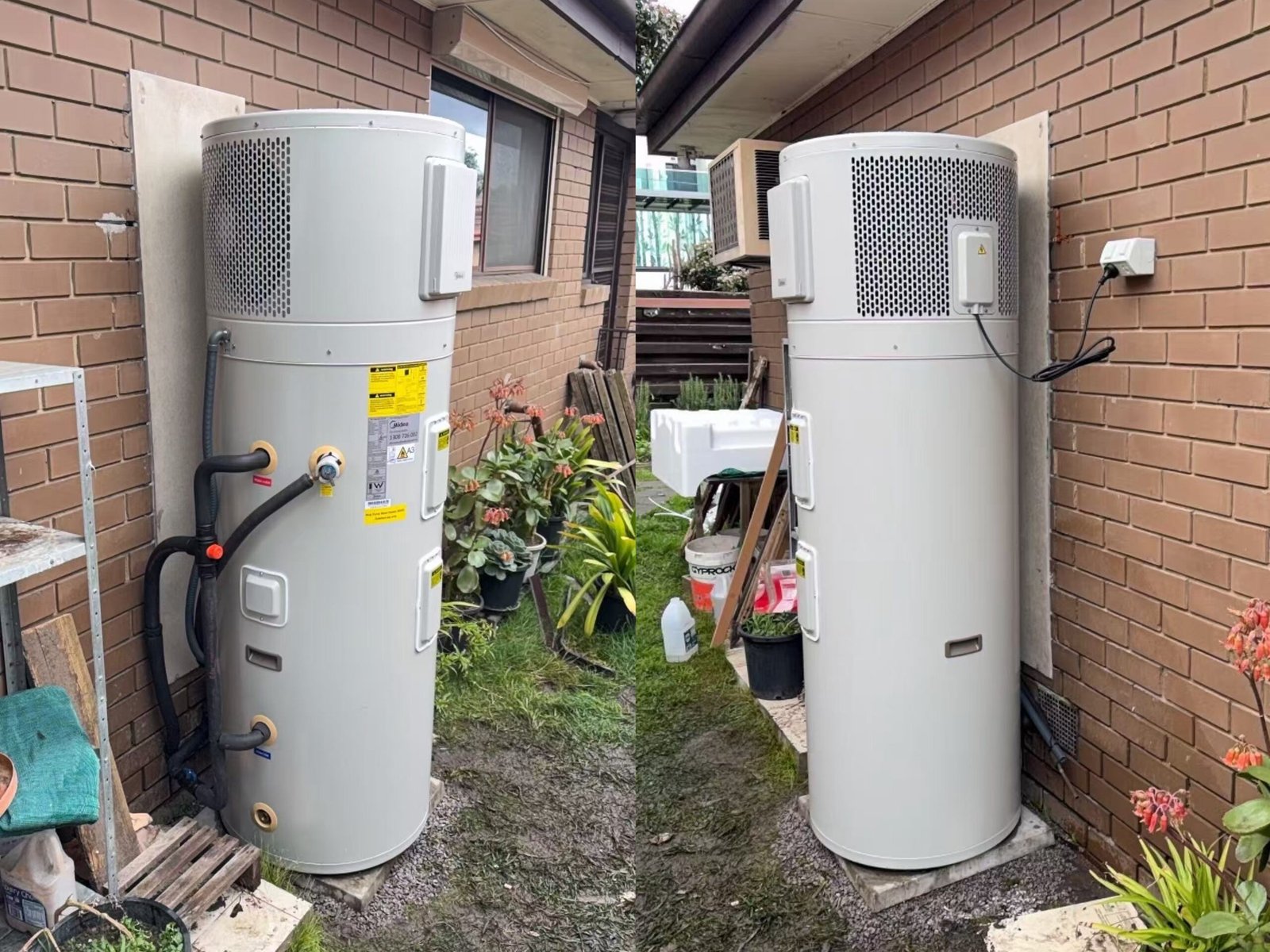 Heat pump hot water upgrade